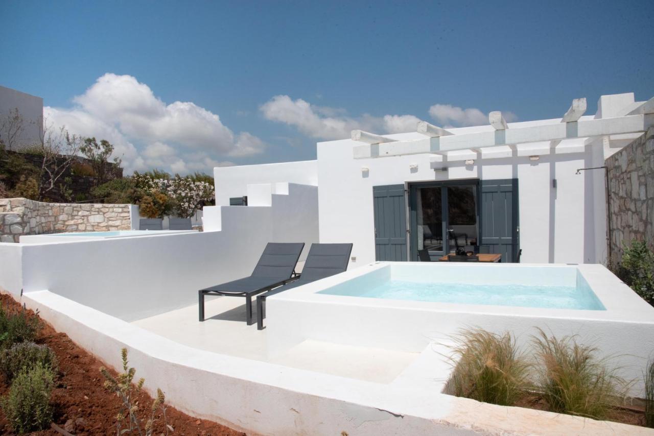 White New 1Bd House With Private Jacuzzi In Isterni Vila Isterni  Exterior foto